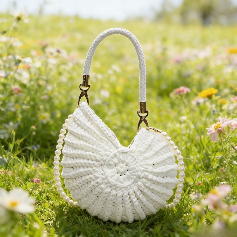 Shell Handbag, Large Capacity  - Travel Accessories Us avaliação e preço