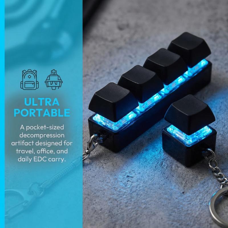 Stress Relief Fidget Keyboard  - Travel Accessories And Gadgets avaliação e preço