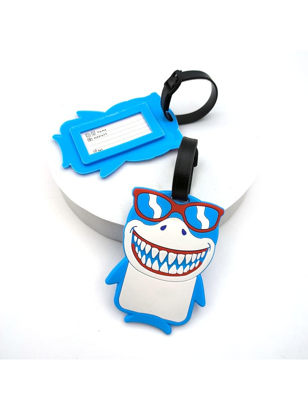 1PCS Geometric Soft Silicone L - Travel Accessories Name avaliação e preço