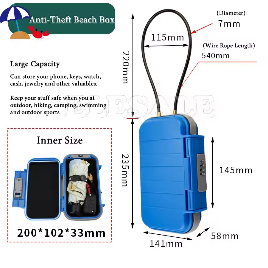Creative Portable 4-digit Comb - Cable Lock Combination avaliação e preço