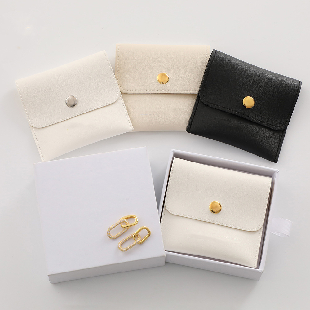 1PC PU Leather Jewelry Bags Ne - Travel Jewellery & Accessories Organiser avaliação e preço