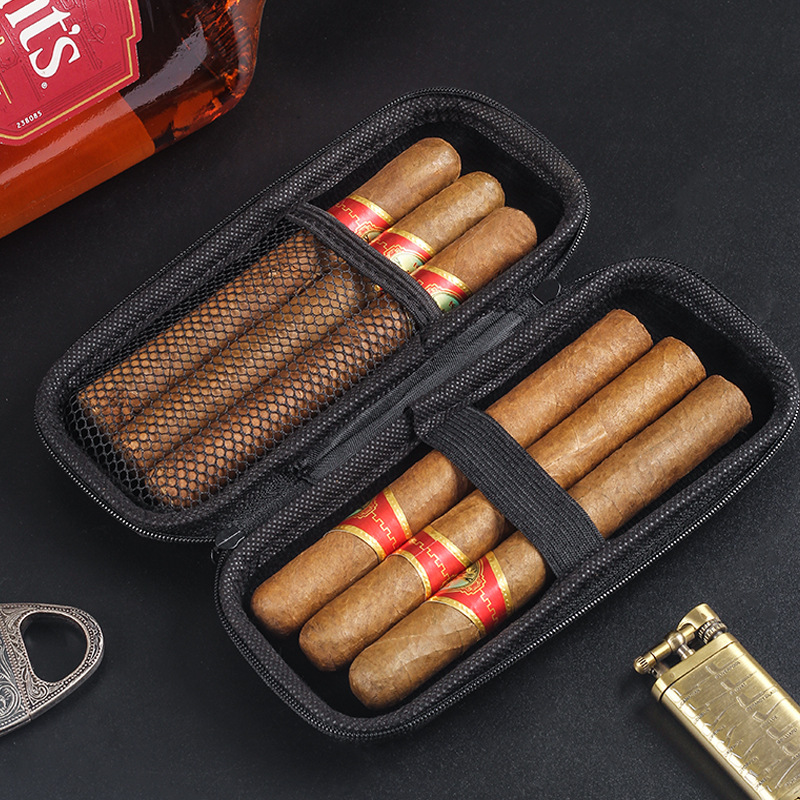 1pc Portable Cigar Travel Case - Travel Accessories Us avaliação e preço