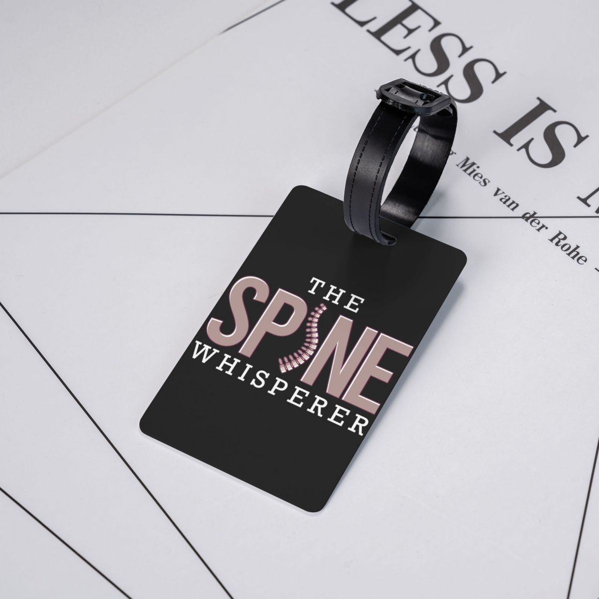 Spine Whisperer Luggage Tags S - Travel Accessories Name avaliação e preço