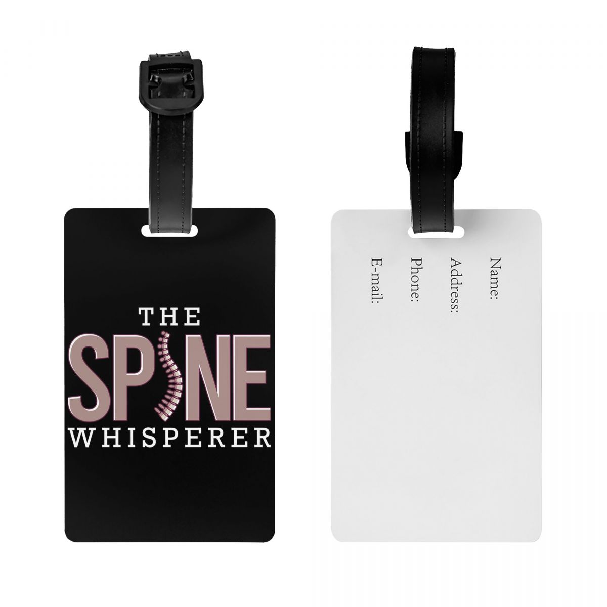 Spine Whisperer Luggage Tags S - Travel Accessories Name avaliação e preço