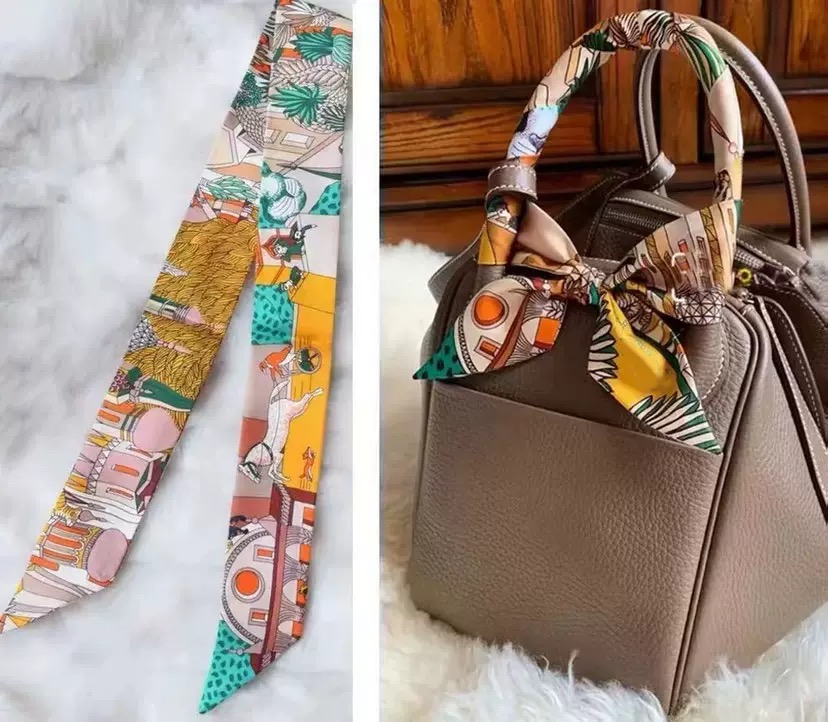 Spring New Women's Twill Scarf - Travel Accessories Present avaliação e preço