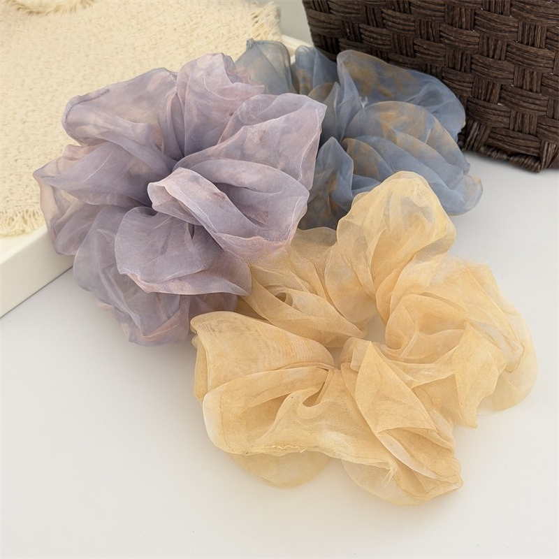 1Pc Hair Scrunchies Oversized  - Travel Accessories For Girls avaliação e preço