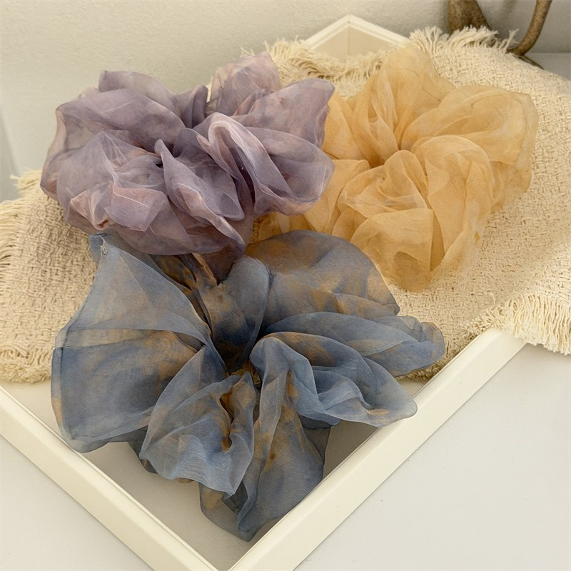 1Pc Hair Scrunchies Oversized  - Travel Accessories For Girls avaliação e preço