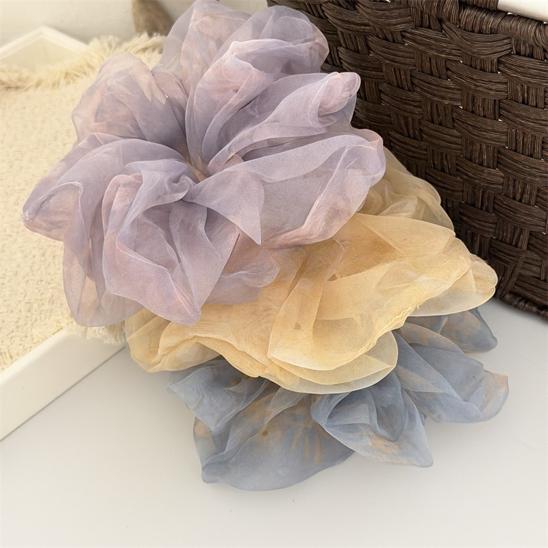 1Pc Hair Scrunchies Oversized  - Travel Accessories For Girls avaliação e preço
