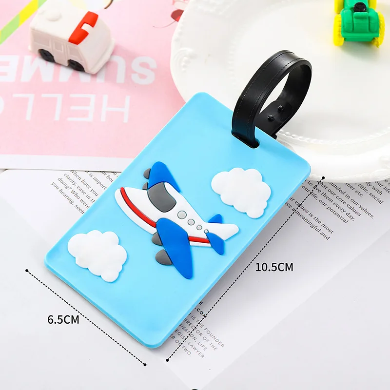 Cute Cartoon Cars PVC Silicone - Travel Accessories Name avaliação e preço