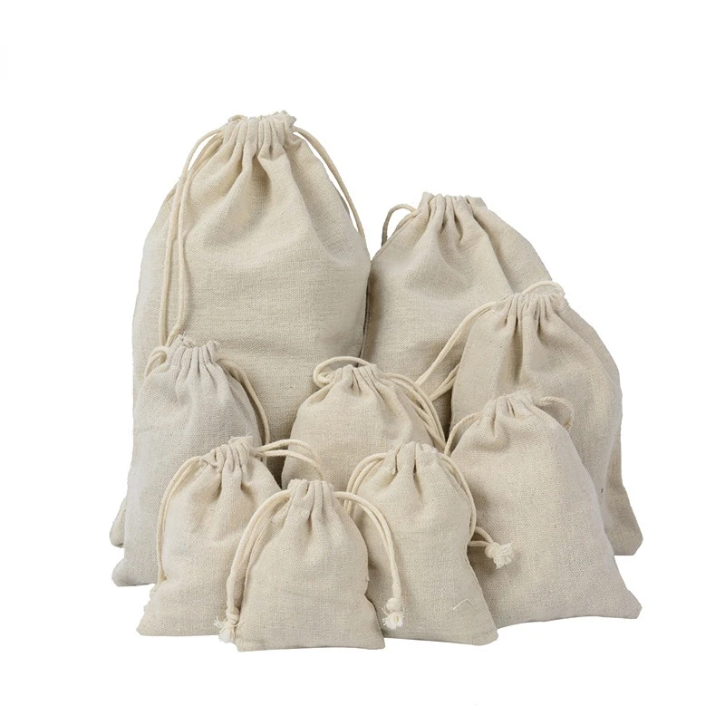 Travel Drawstring Cotton Linen - Travel Jewellery & Accessories Organiser avaliação e preço