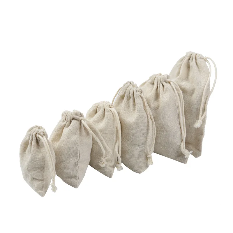 Travel Drawstring Cotton Linen - Travel Jewellery & Accessories Organiser avaliação e preço