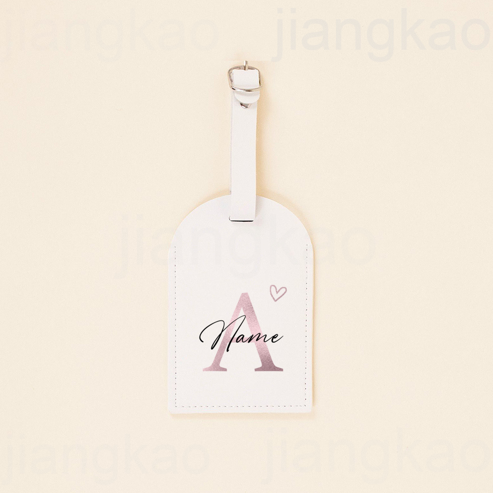 Personalized PU Luggage Tag He - Travel Accessories Name avaliação e preço