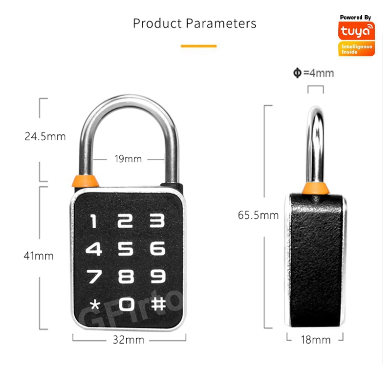 Tuya Bluetooth APP Password Co - Travel Lock Tsa Approved avaliação e preço