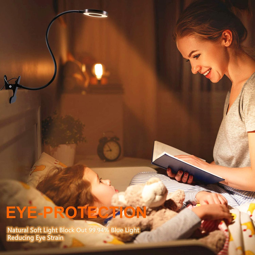 360° Flexible 48 LEDs Desk Lam - Book Light Flexible avaliação e preço
