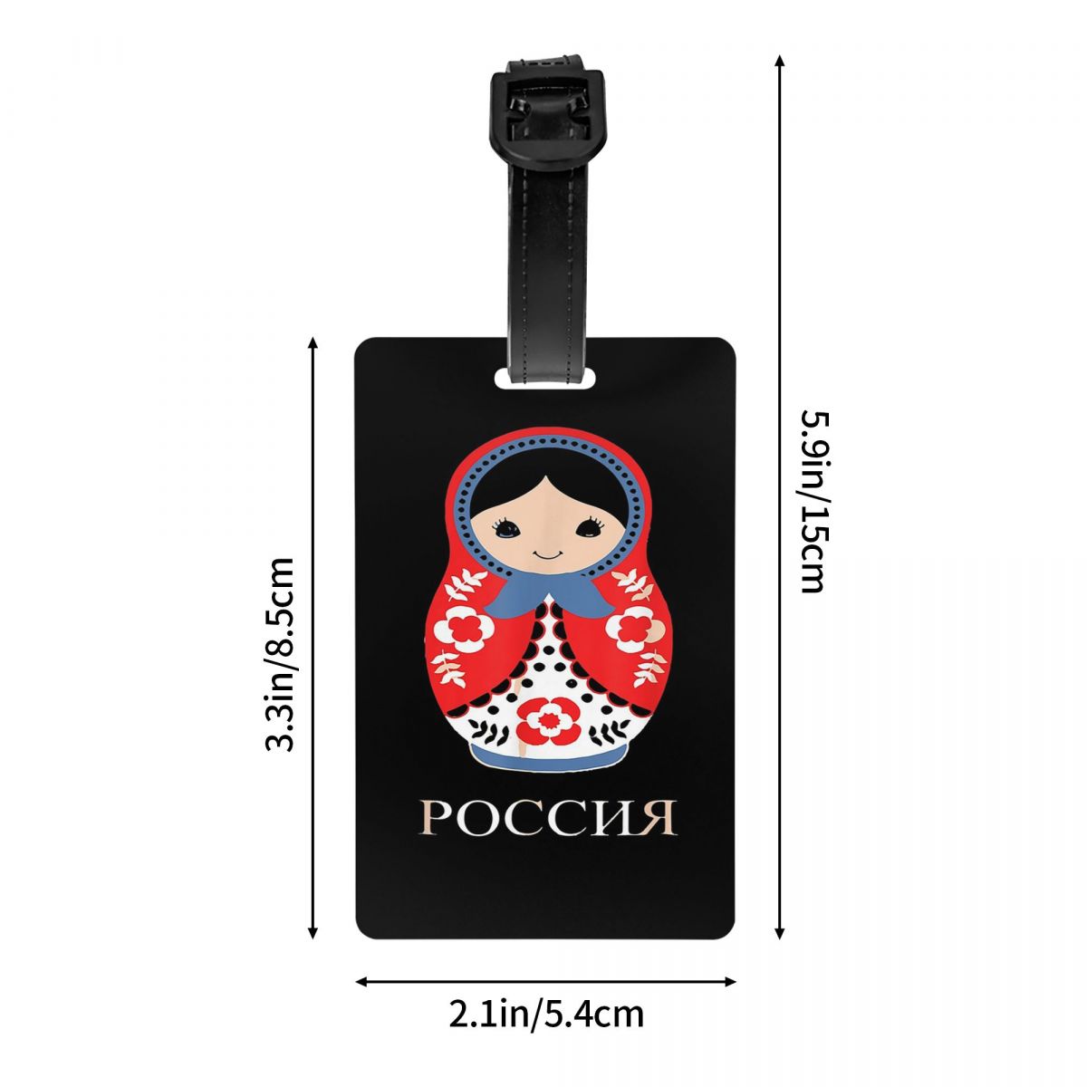 Russian Doll Matryoshka Luggag - Travel Accessories Name avaliação e preço