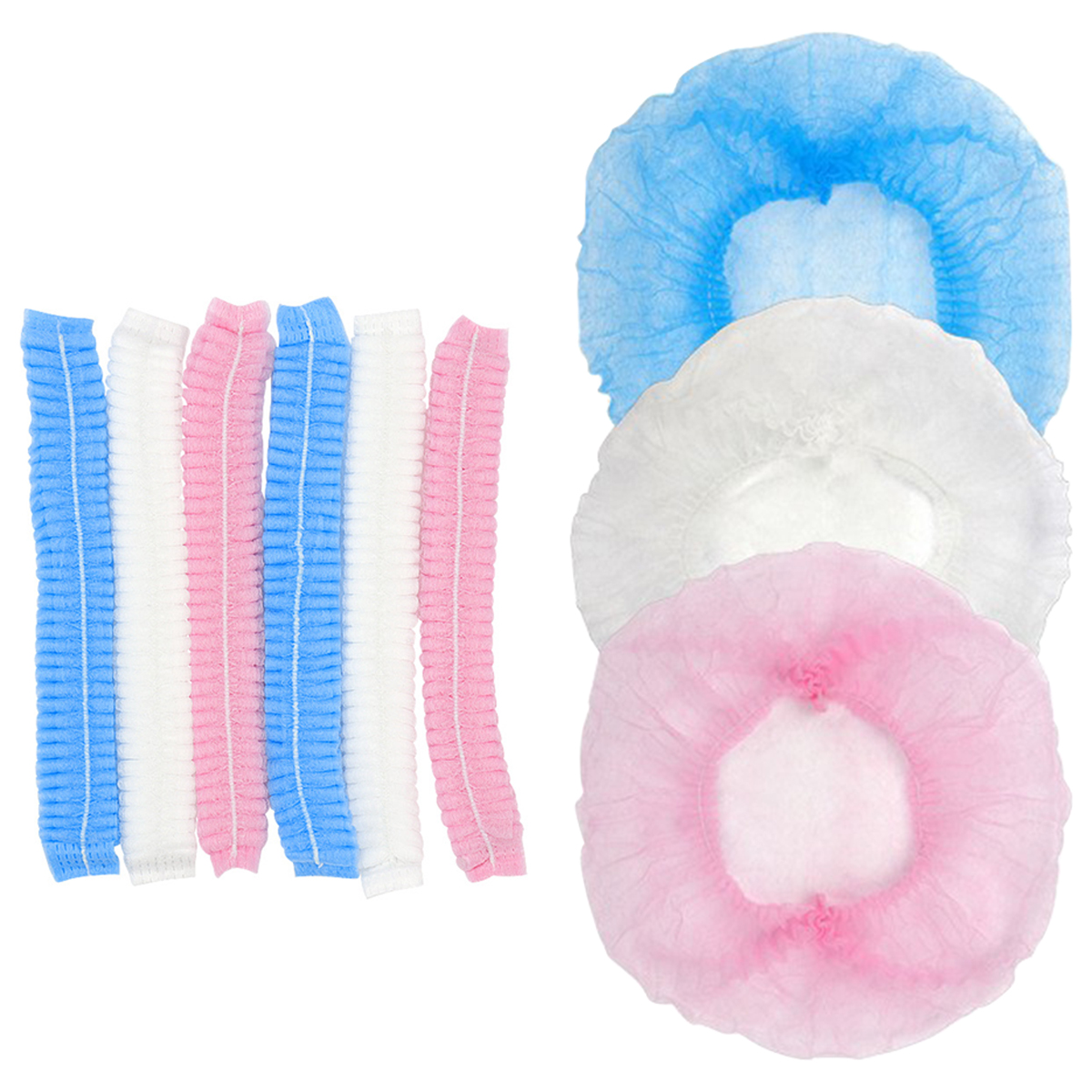50/100PCS Waterproof Hair Nets - Travel Accessories And Gadgets avaliação e preço