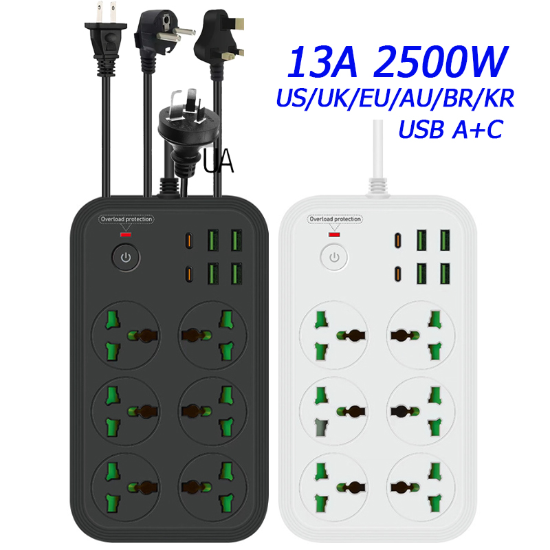 13A Universal Power Strip Sock - Cable Lock Combination avaliação e preço