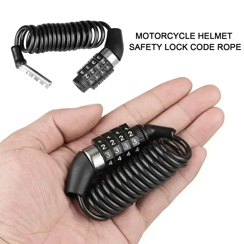 4-digit password anti-theft co - Cable Lock Combination avaliação e preço