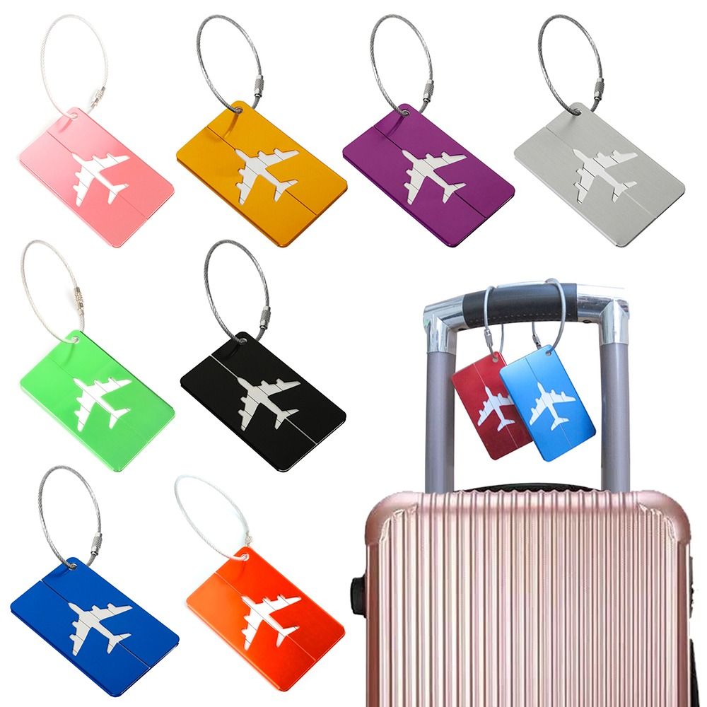 Aluminium Travel Luggage Tags  - Travel Accessories And Gadgets avaliação e preço
