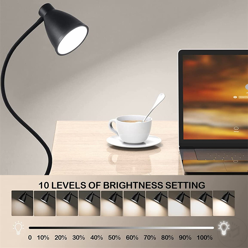 LED Desk Lamp Reading Light 3  - Book Light Flexible avaliação e preço