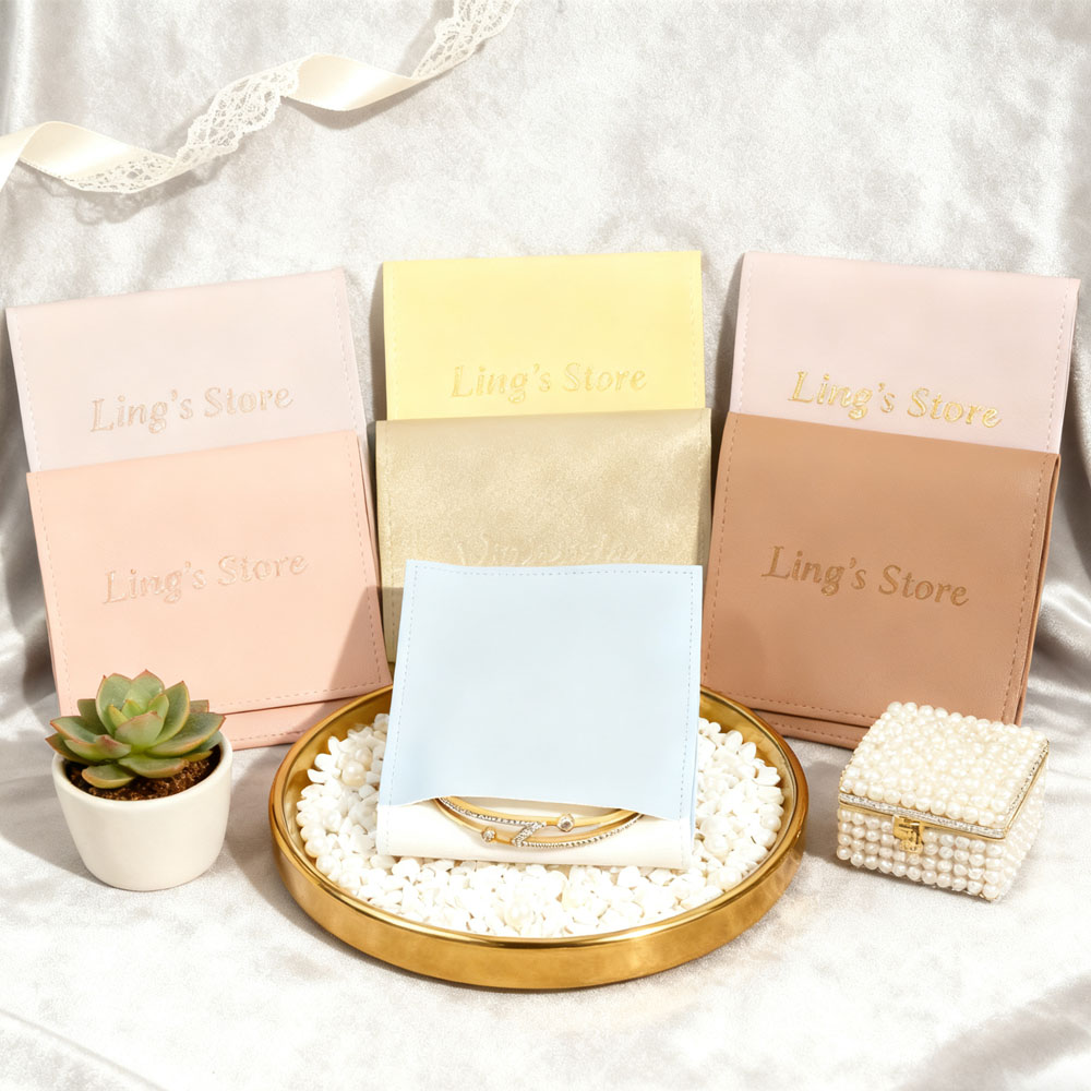 100pcs Personalized Leather En - Travel Jewellery & Accessories Organiser avaliação e preço