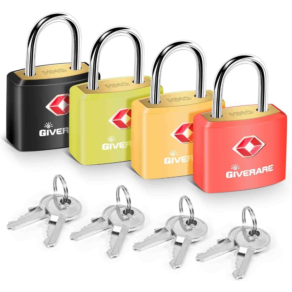 Four TSA Approved Travel Lugga - Travel Lock Tsa Approved avaliação e preço