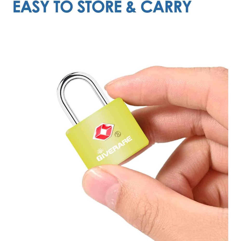 Four TSA Approved Travel Lugga - Travel Lock Tsa Approved avaliação e preço