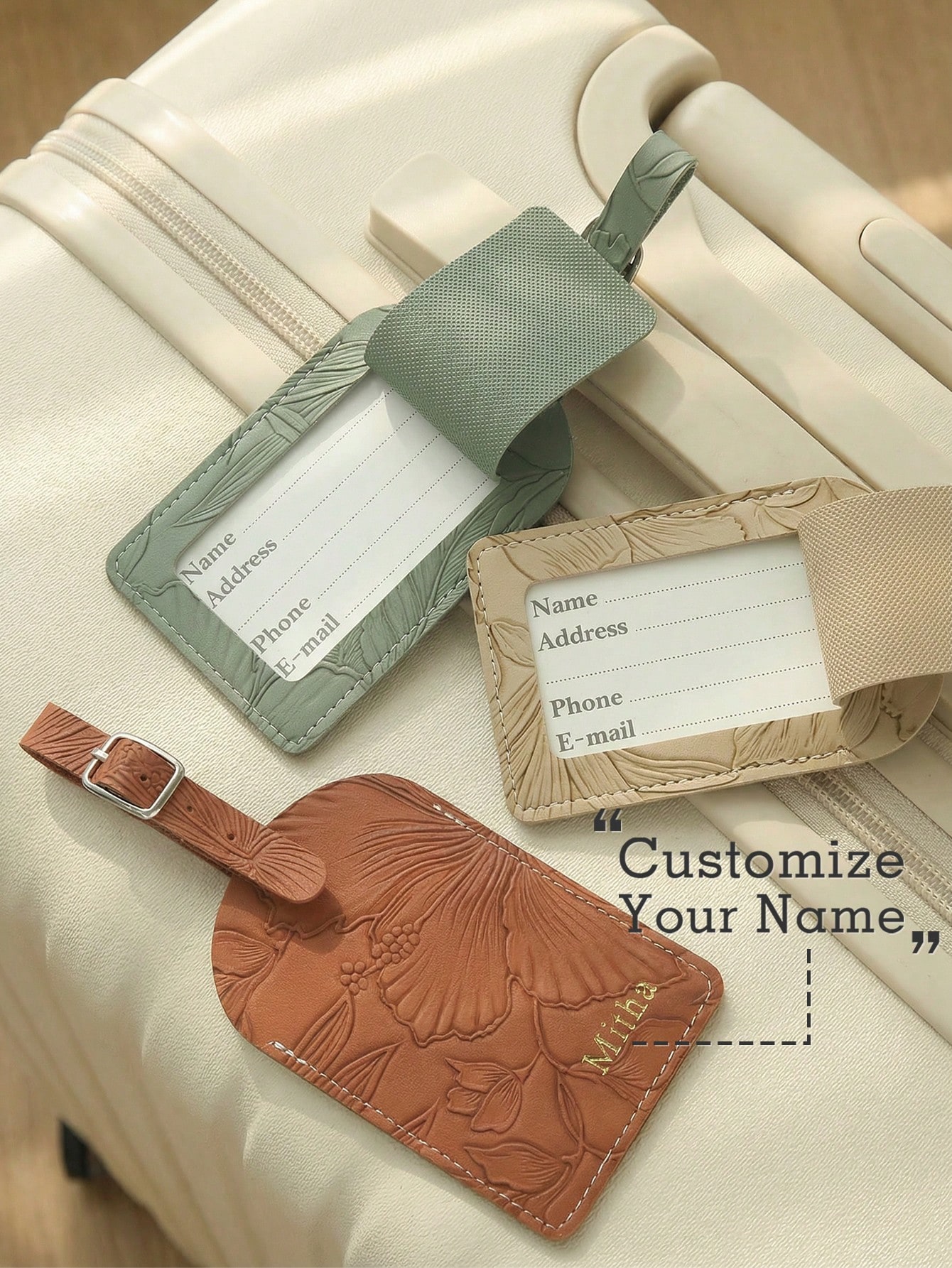 1PC Custom Name Luggage Tag Fo - Travel Accessories Name avaliação e preço