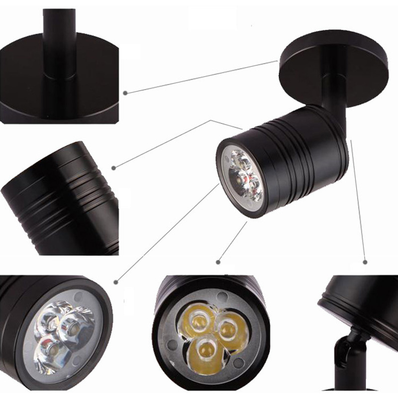 1W 3W 5W LED Wall Lamp Flexibl - Book Light Flexible avaliação e preço