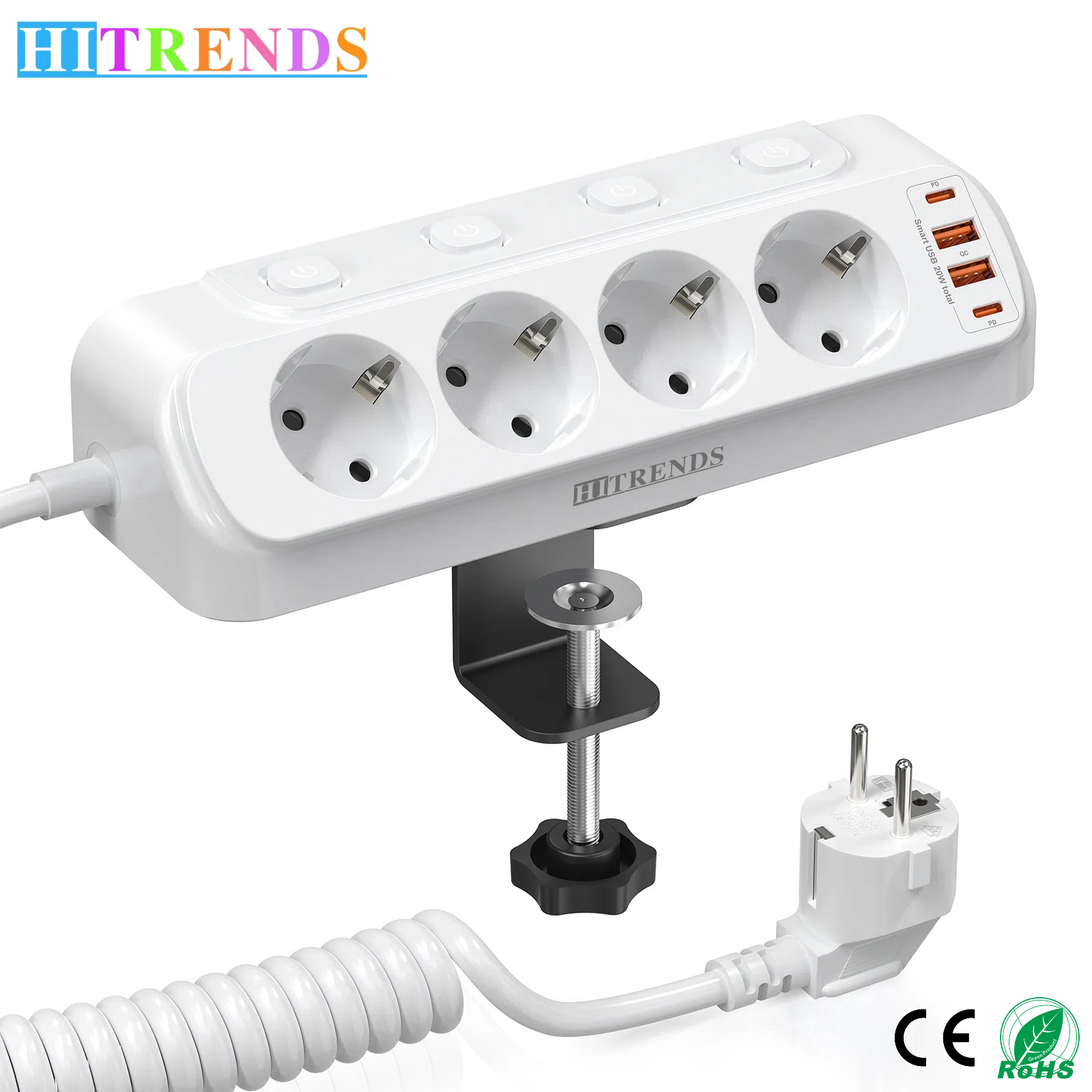 Eu plug Multi-function power b - Cable Lock Combination avaliação e preço