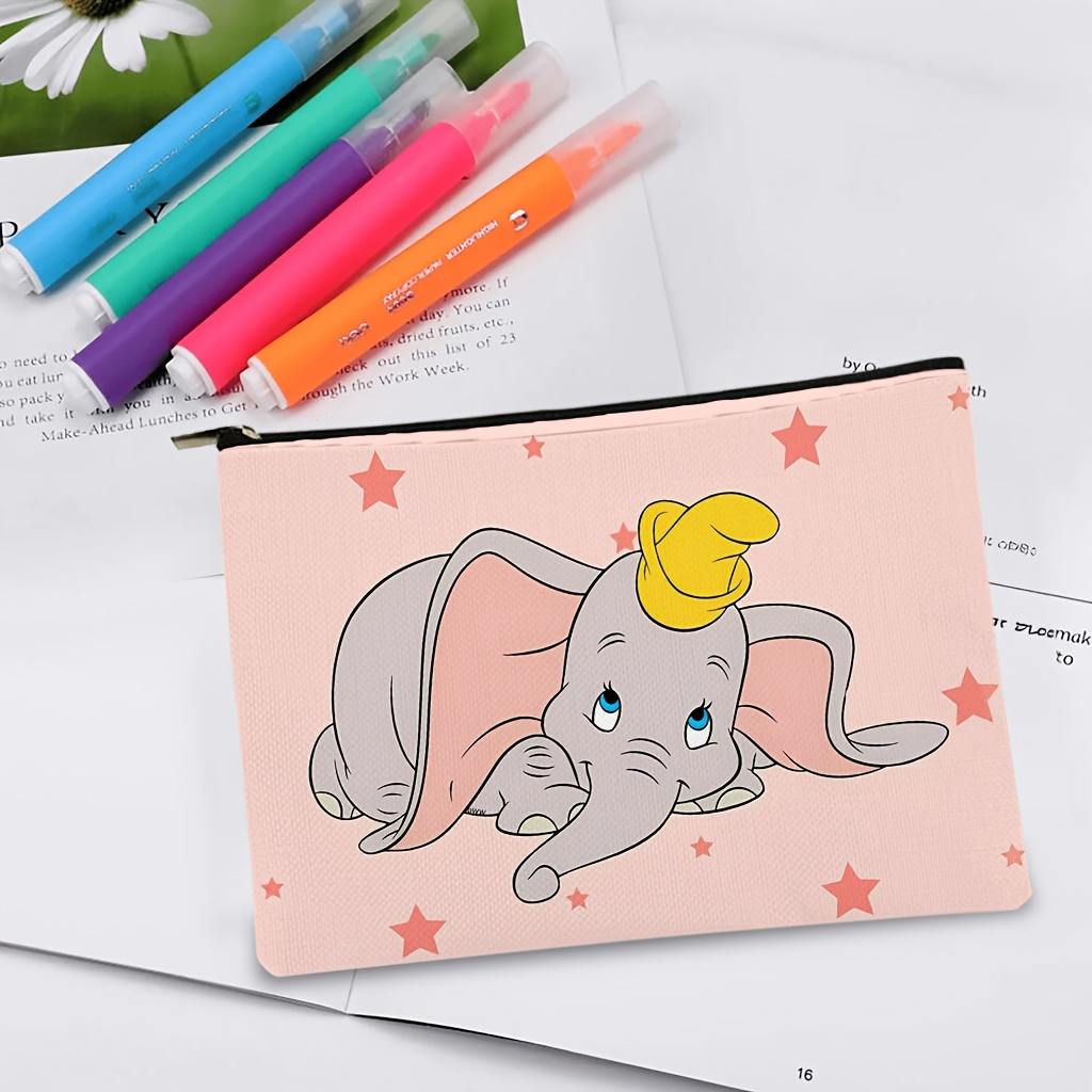 1pc Dumbo Cute Lying Print Cos - Travel Accessories Pouch avaliação e preço