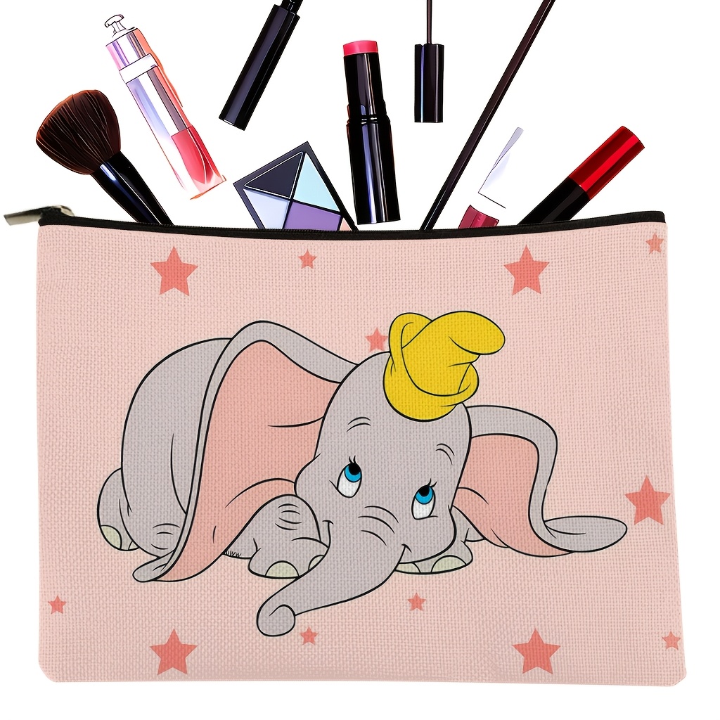 1pc Dumbo Cute Lying Print Cos - Travel Accessories Pouch avaliação e preço